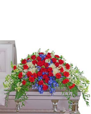 Valiant Honor Casket Spray